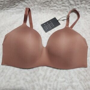 Knix Wingwoman Contour Bra Size 7+ Nude 4 Feminine Wireless Comfort‎